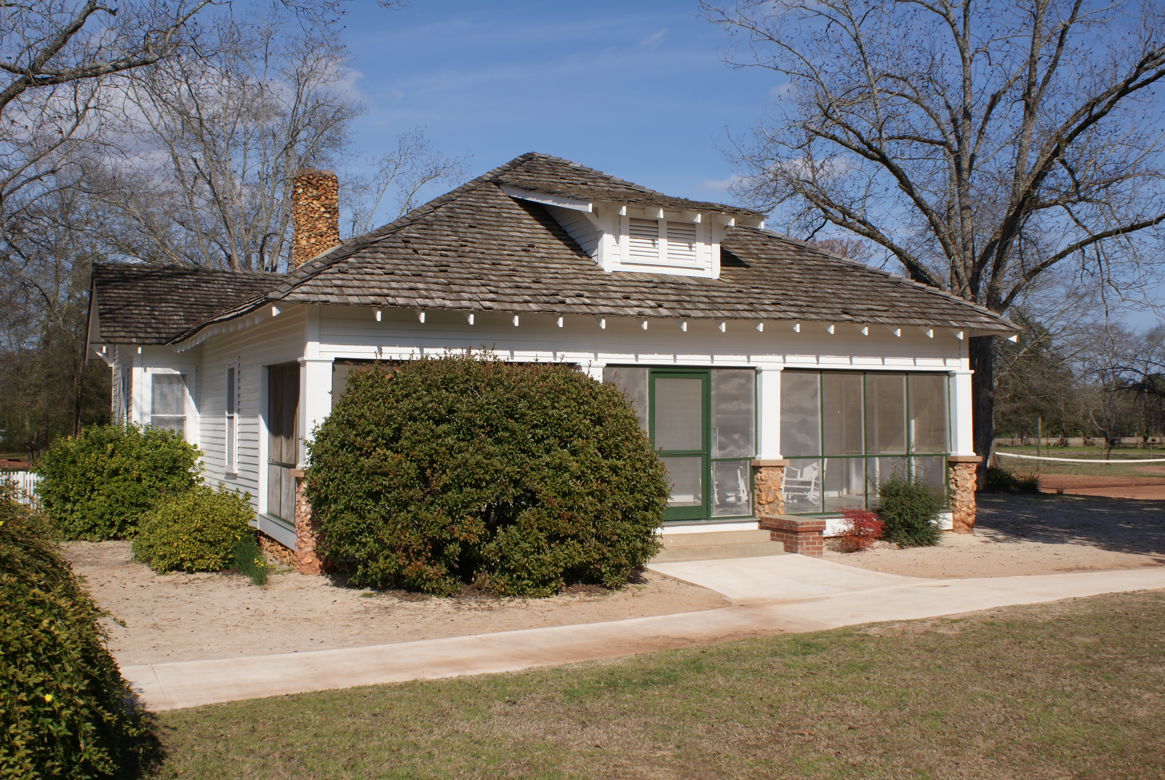 The farmhouse on Jimmy Carter's Boyhood Home