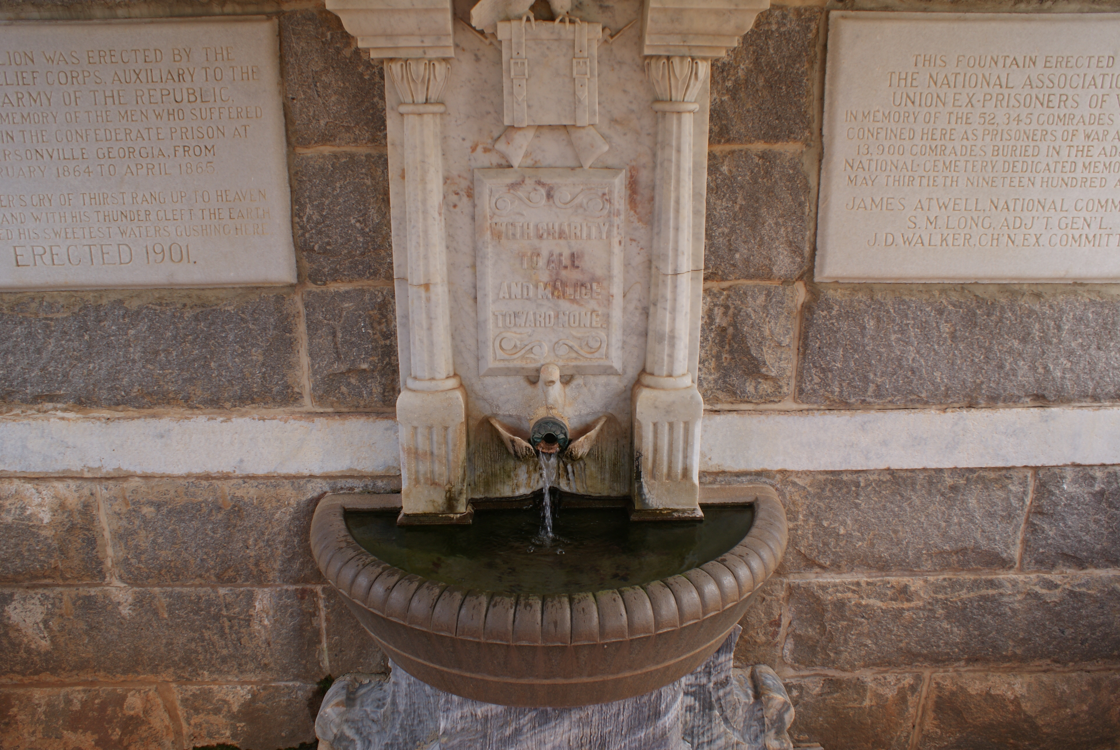 Fountain at Andersonville Prision