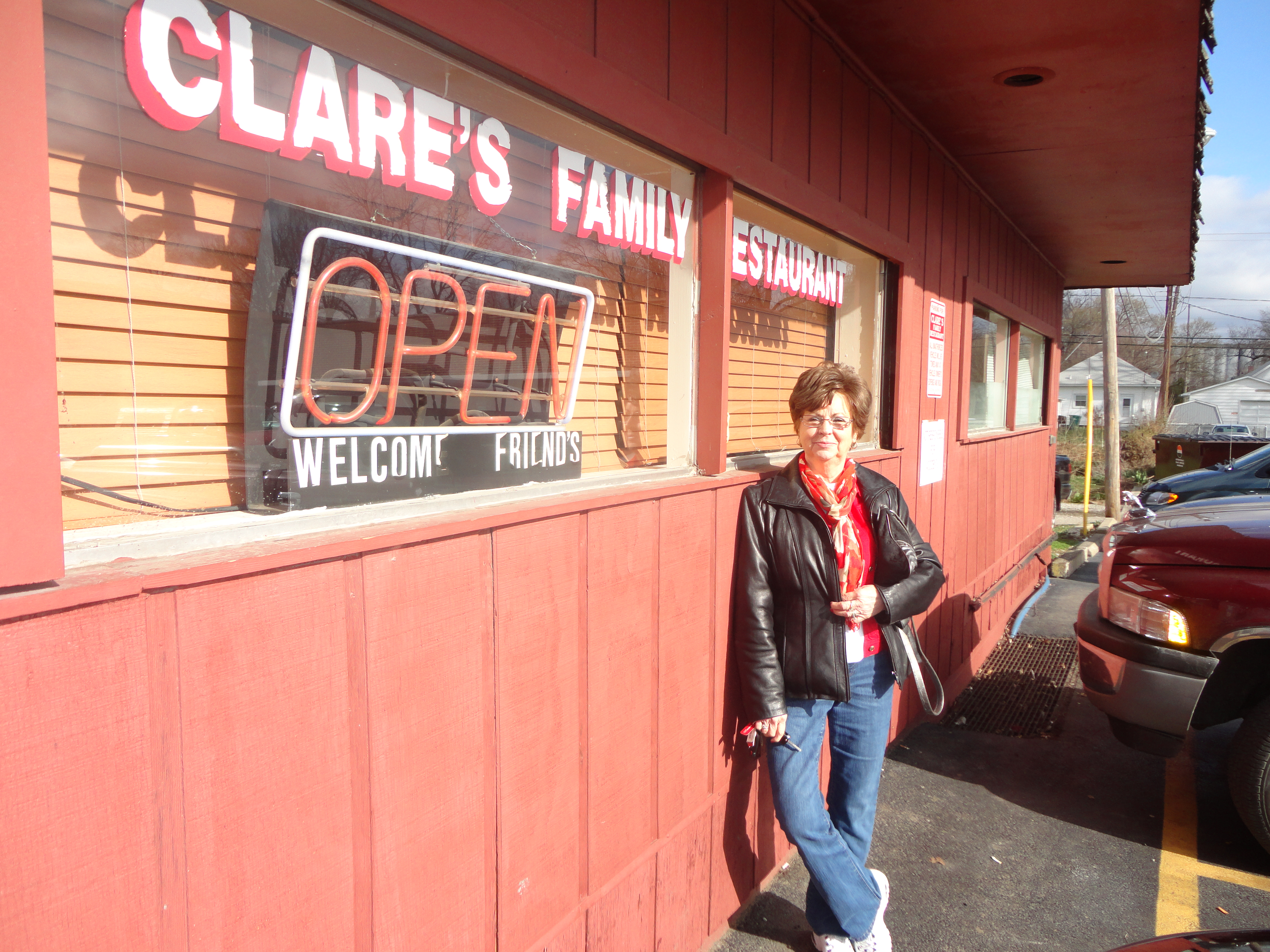 Clare's Family Restaurant, a fun find