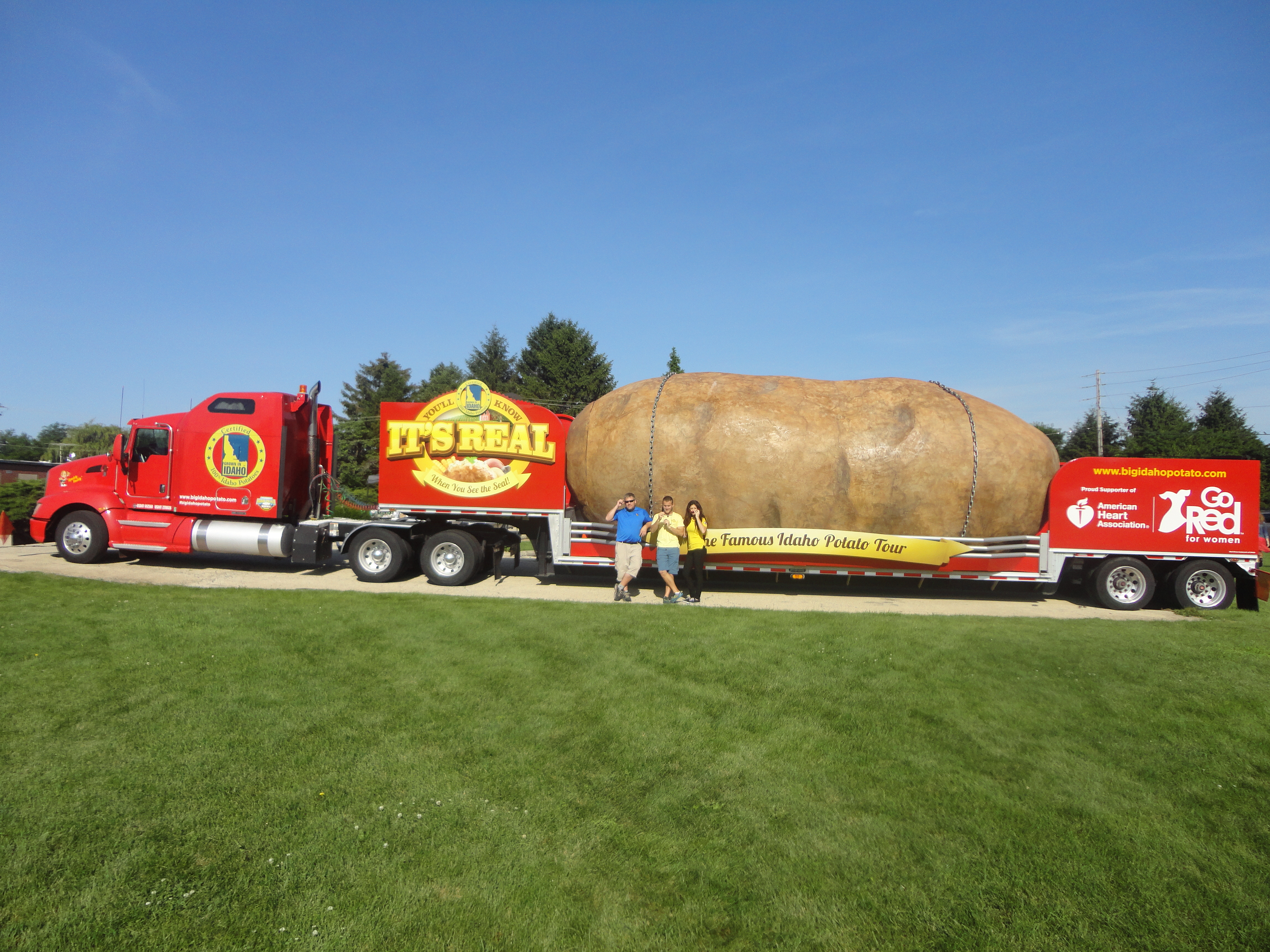 Big Idaho Potato Truck tour